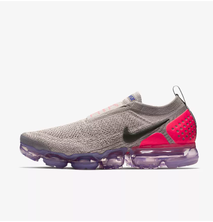 Women Nike Air VaporMax FK Moc Grey Red Shoes